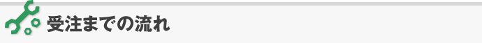 受注までの流れ